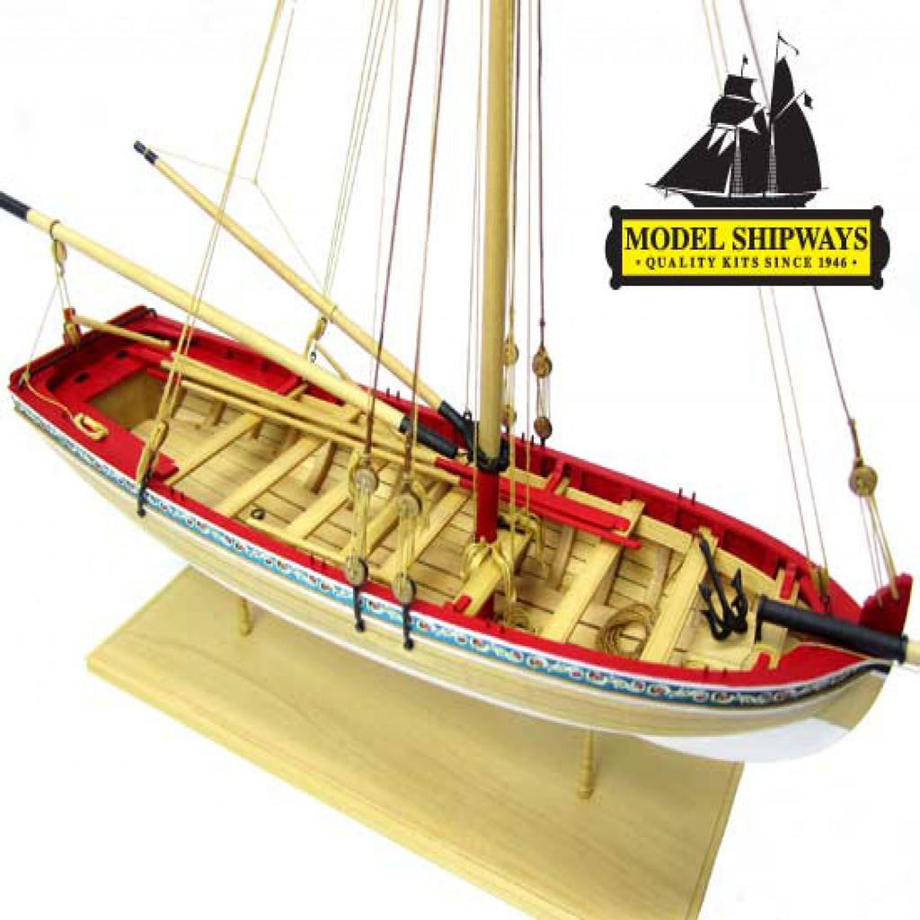 18TH CENTURY LONGBOAT 1:48