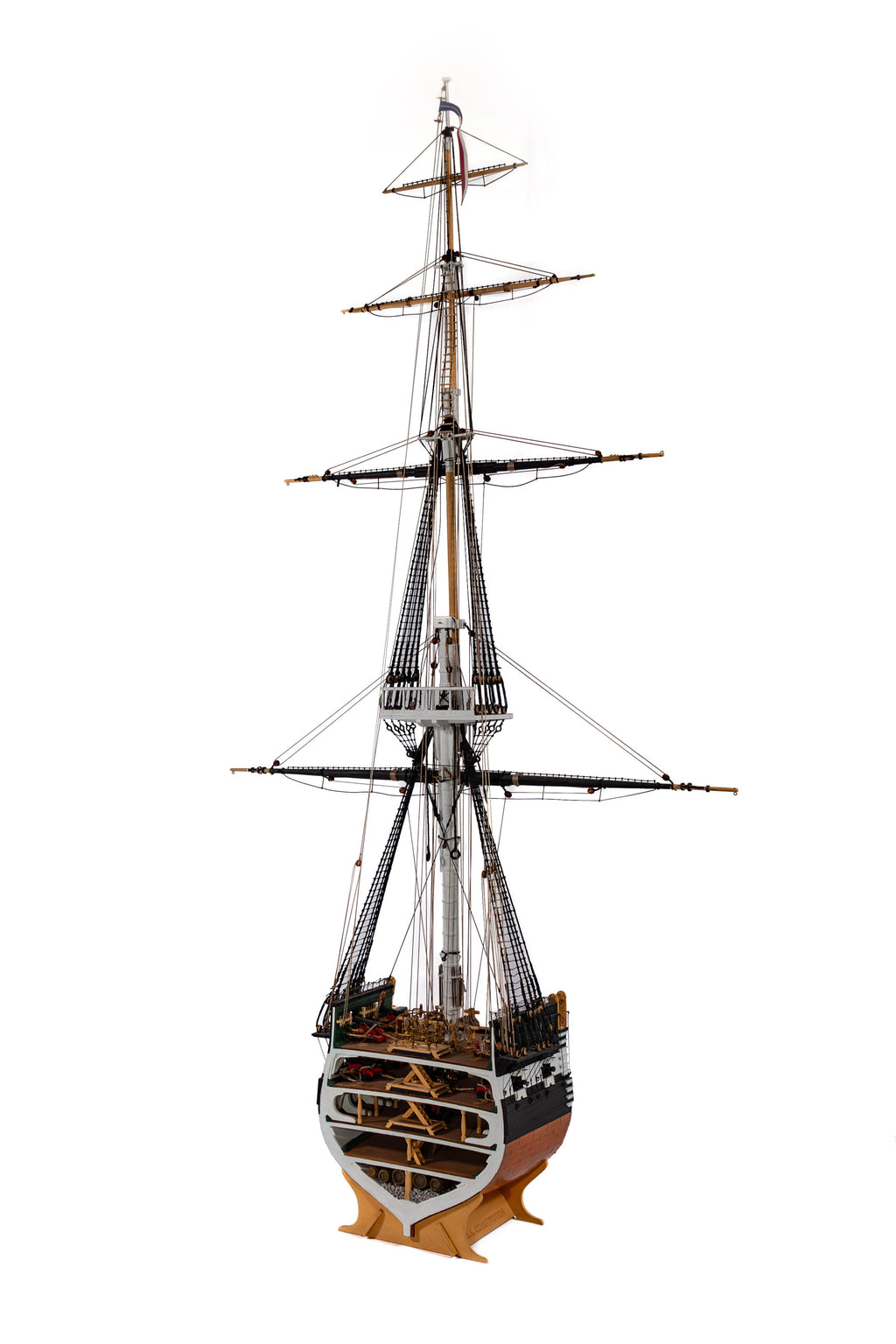 USS Constitution Cross-Section 1797