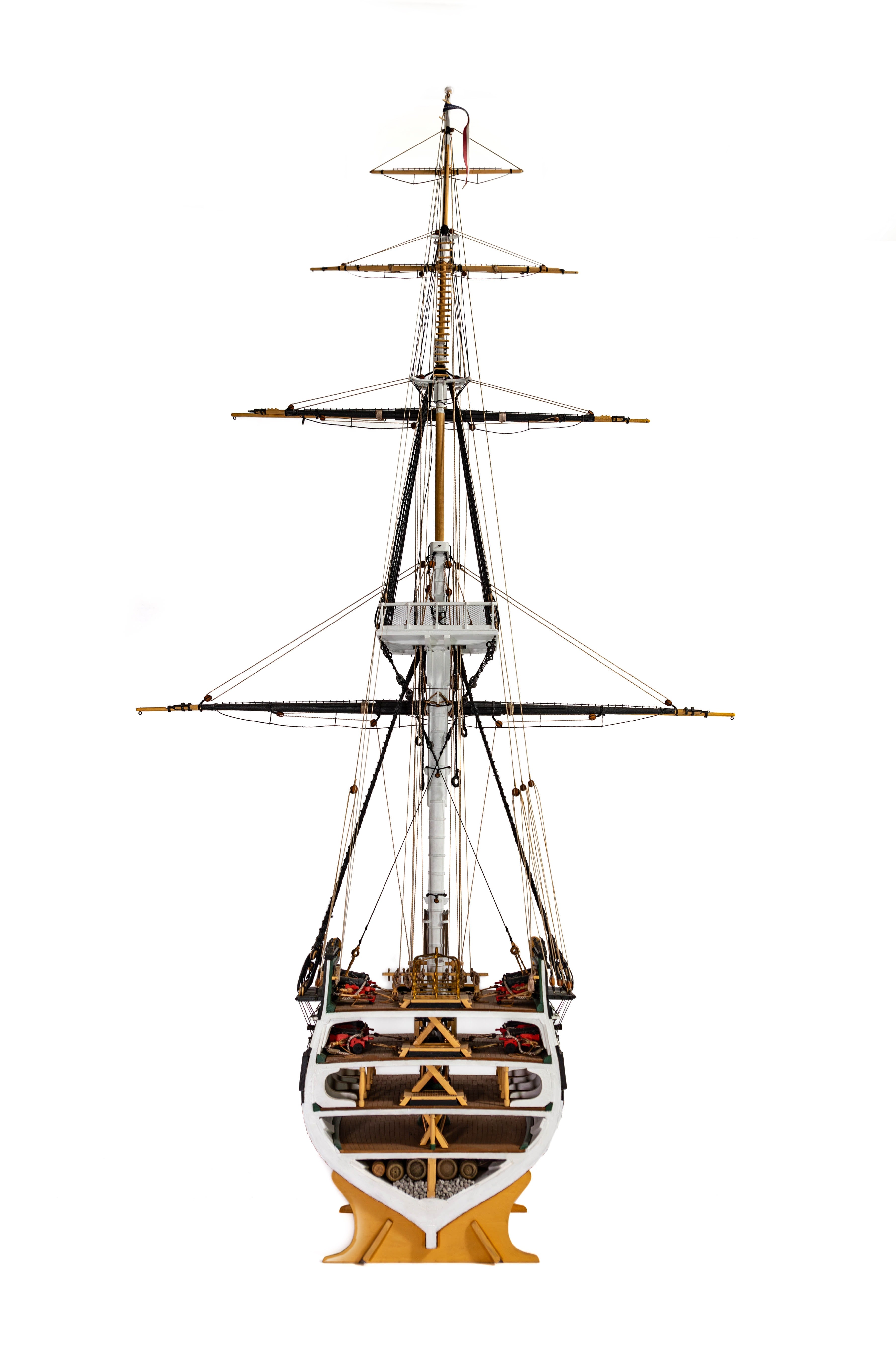 USS Constitution Cross-Section 1797