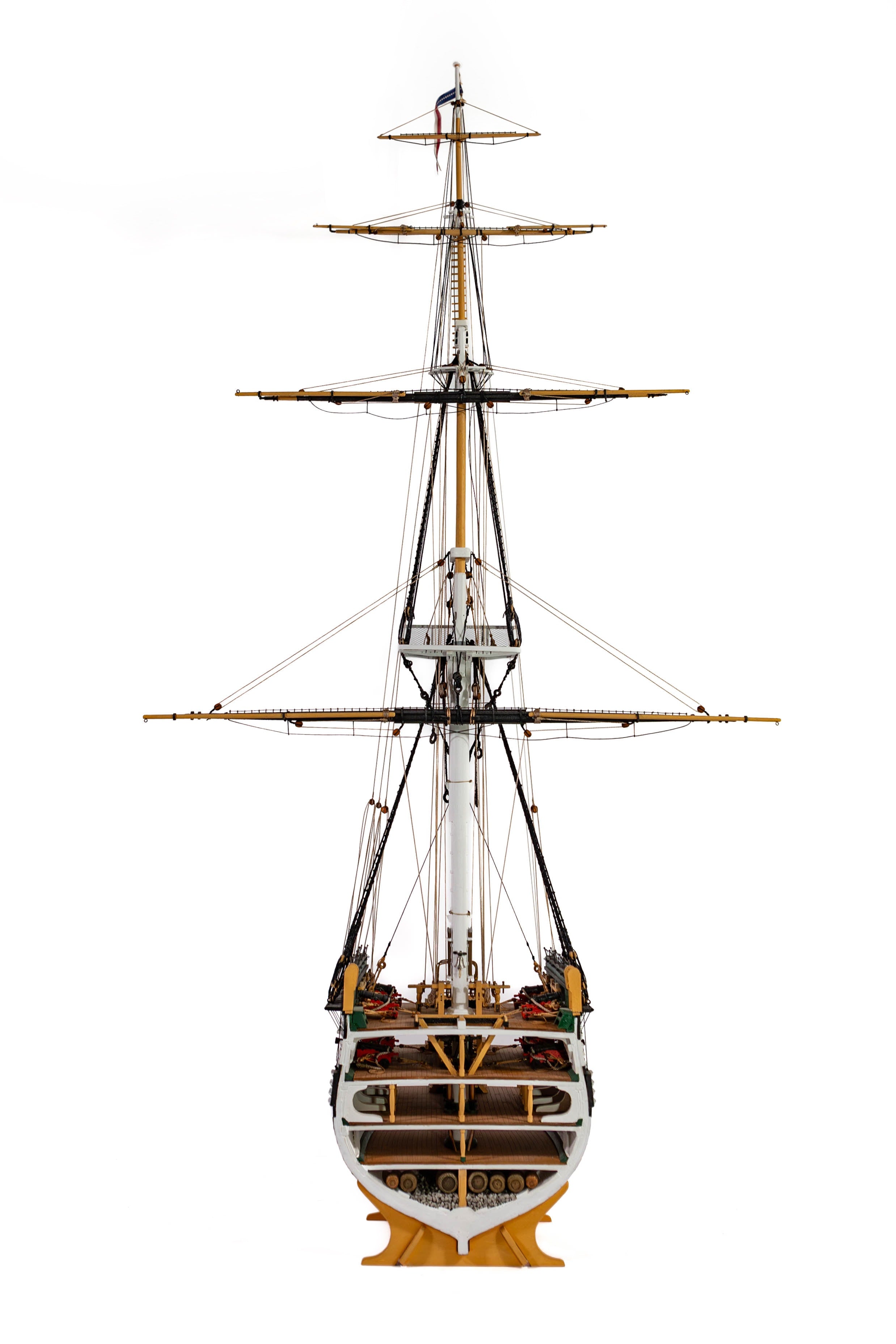 USS Constitution Cross-Section 1797