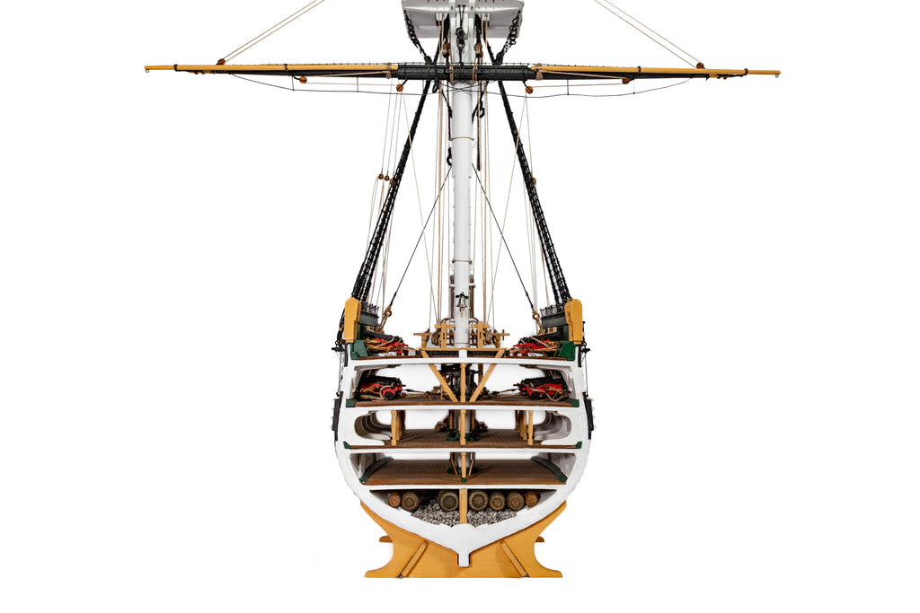 USS Constitution Cross-Section 1797