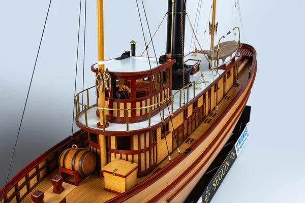 The Seguin 1884 Steam Tugboat