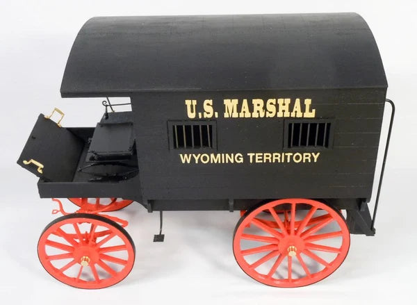 U.S. MARSHAL’S JAIL WAGON 1885 Wyoming Territory