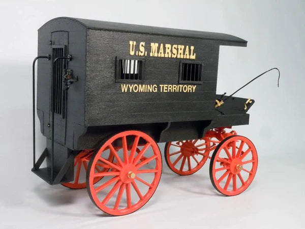 U.S. MARSHAL’S JAIL WAGON 1885 Wyoming Territory