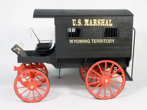 U.S. MARSHAL’S JAIL WAGON 1885 Wyoming Territory