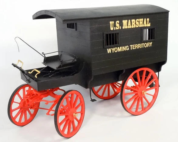U.S. MARSHAL’S JAIL WAGON 1885 Wyoming Territory