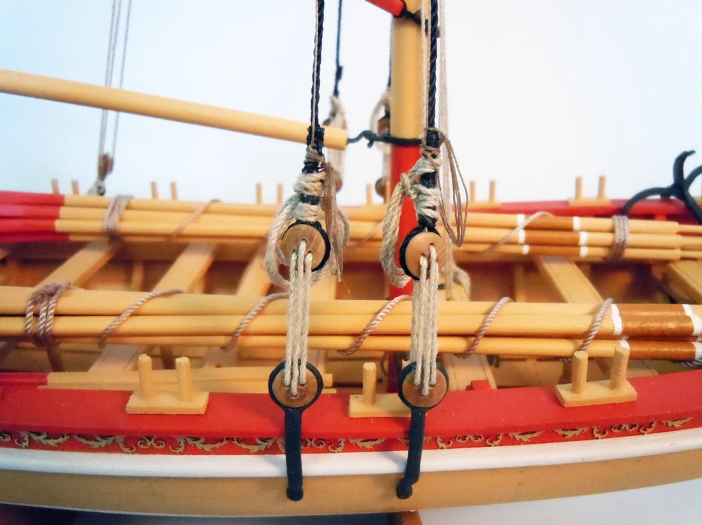 18TH CENTURY ARMED LONGBOAT