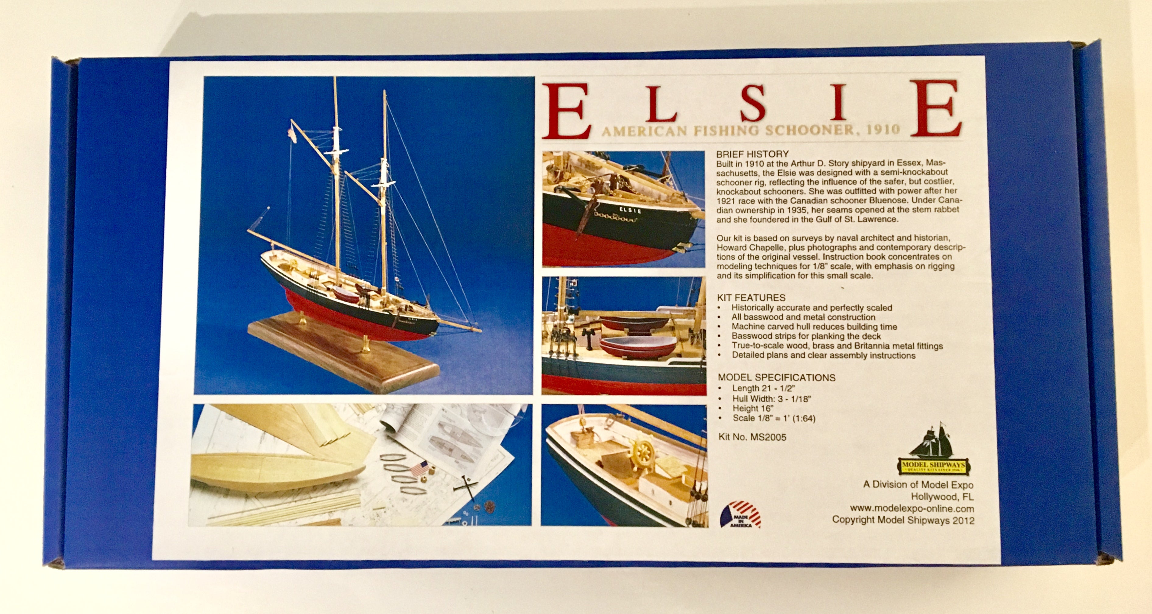 ELSIE FISHING SCHOONER