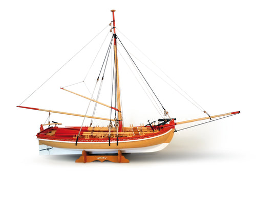 18TH CENTURY ARMED LONGBOAT