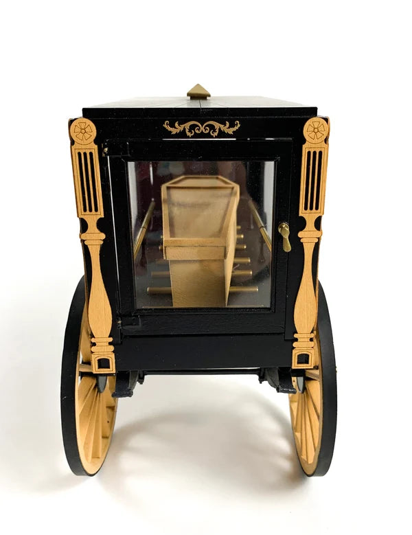 1895 Horse-Drawn Hearse Wagon