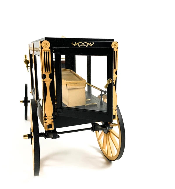 1895 Horse-Drawn Hearse Wagon