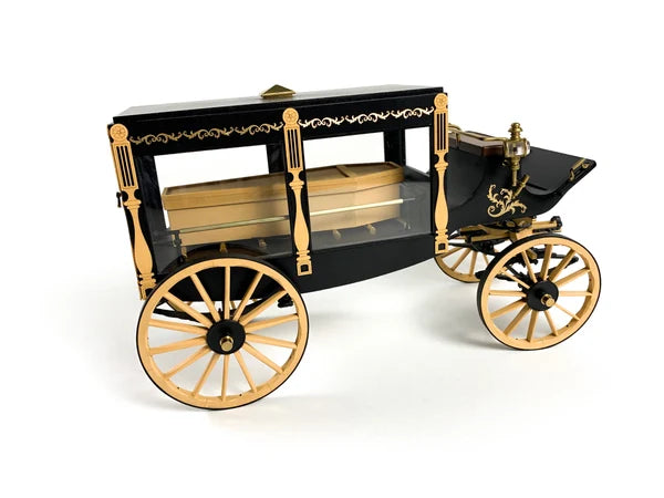 1895 Horse-Drawn Hearse Wagon